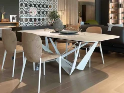 Tavolo sagomato Skorpio Cattelan italia scontato del 20%