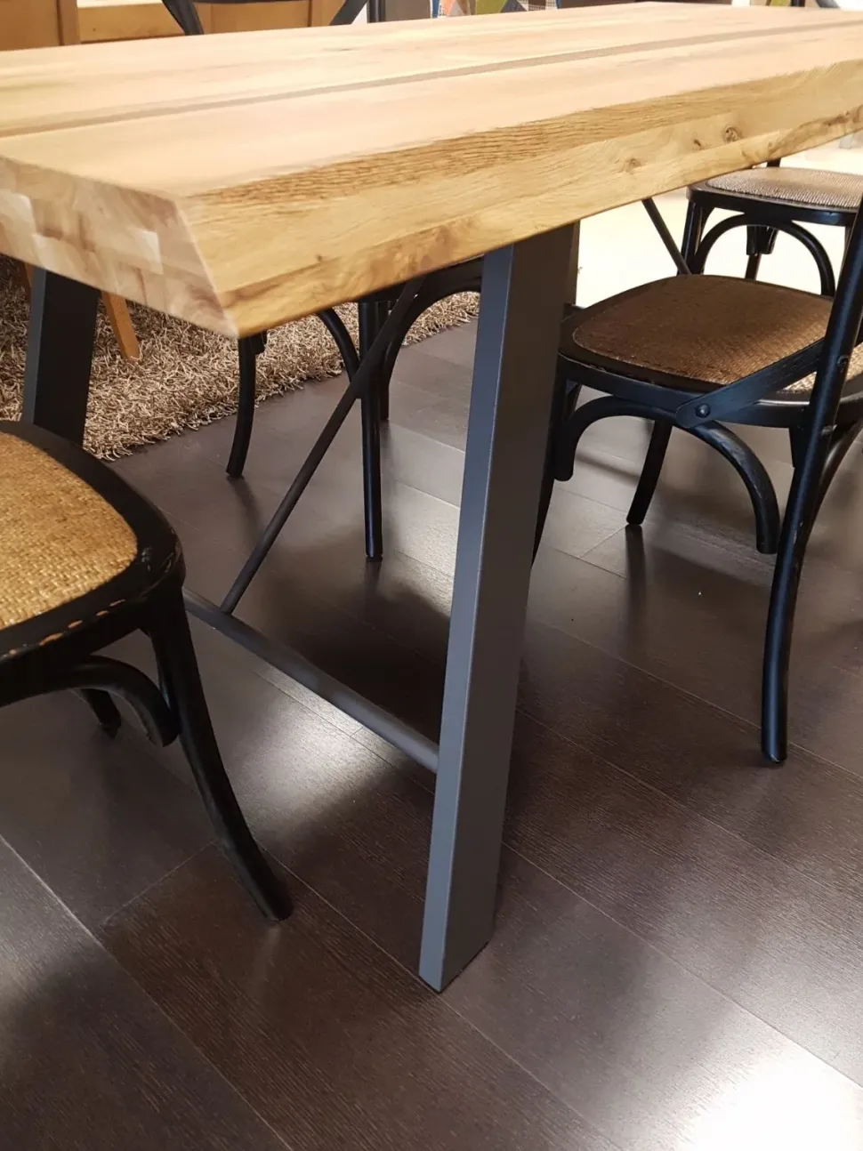 Tavolo Scortecciato Artigianale in legno Fisso scontato 54%