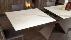 Tavolo Sintesi Altacom in ceramica Rettangolare allungabile scontato 30%