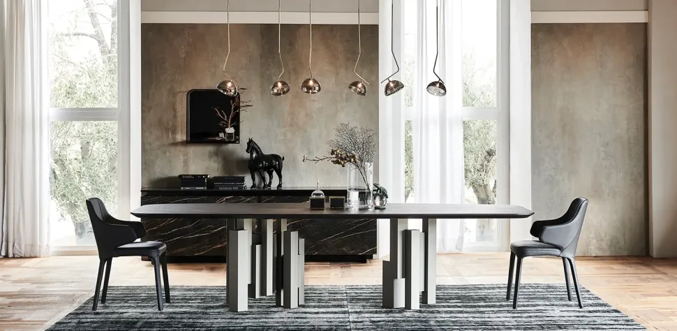 Tavolo Skyline Wood di Cattelan Italia a prezzi scontati!