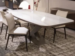 Tavolo Stratos outlet di Cattelan italia scontato del 33%