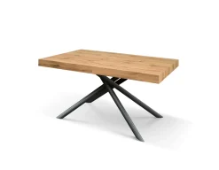 Tavolo Tavolo allungabile in laminato rovere Mobilificio bellutti in OFFERTA OUTLET -51%