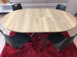 Tavolo Tavolo altacom fahrenheit tondo allungabile Altacom in OFFERTA OUTLET -32%