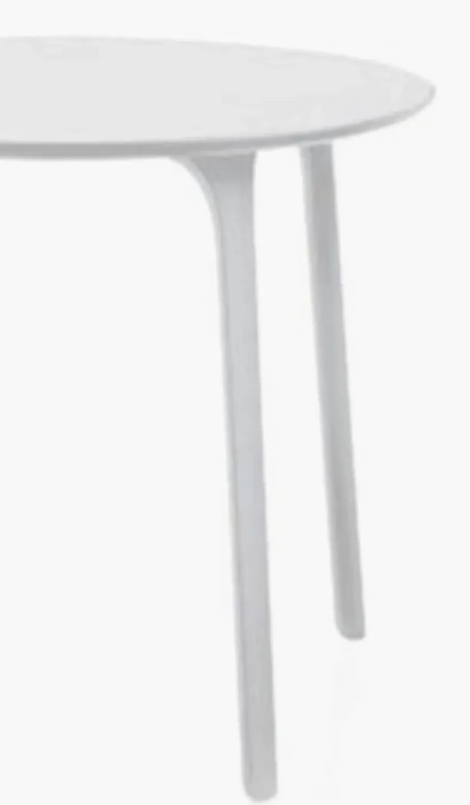 Tavolo Tavolo first d80 bianco magis Magis in OFFERTA OUTLET -55%