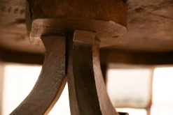 Tavolo Tavolo fratino legno antico massello noce + n. 4 sedie  Artigianale a prezzo ribassato