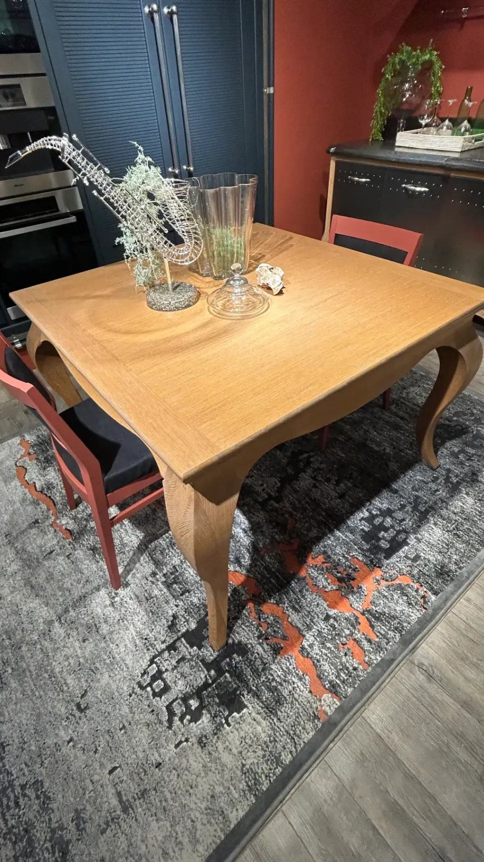 Tavolo Tavolo quadrato Dialma brown in OFFERTA OUTLET -52%