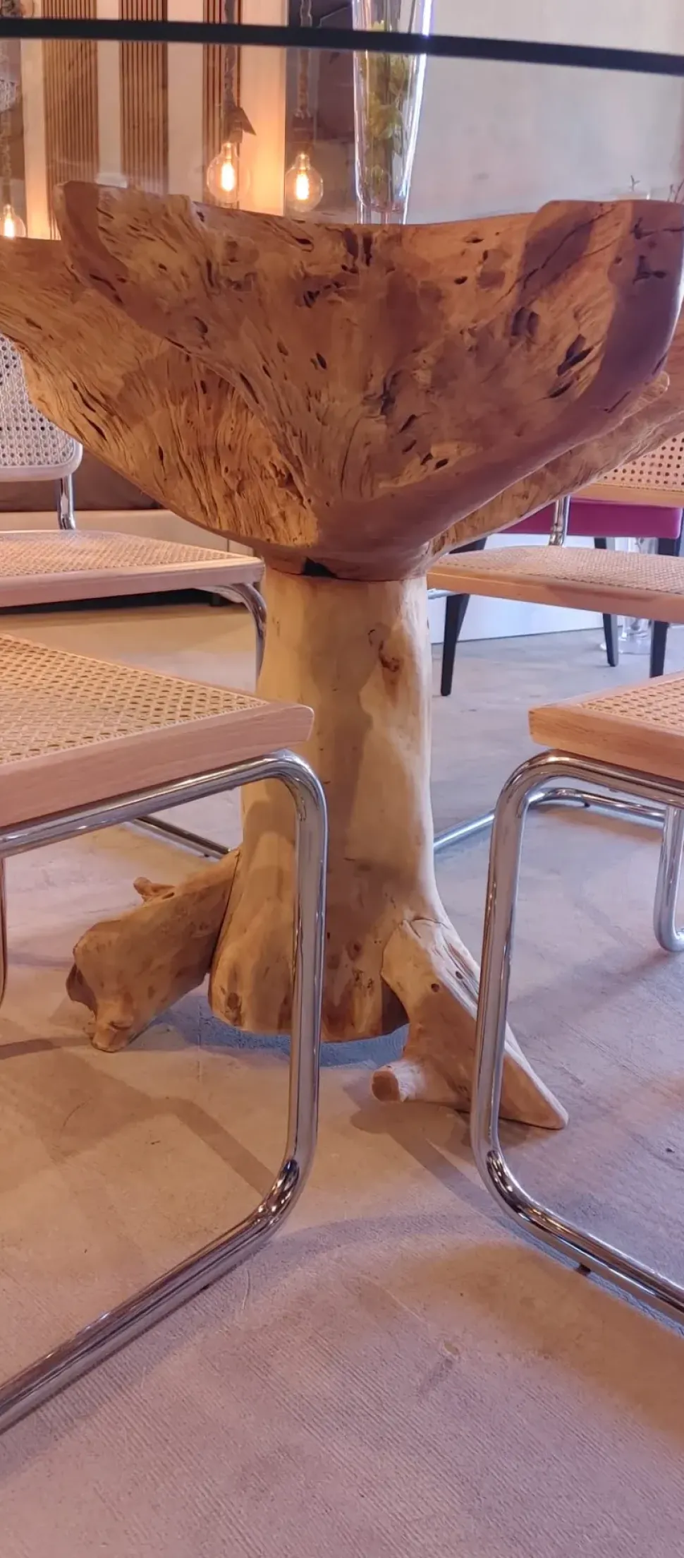 Tavolo Tavolo radice di Artigianale scontato del 40%