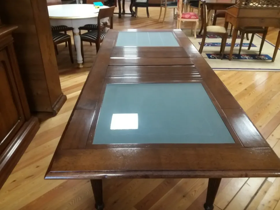 Tavolo Tavolo rettangolare i solisti Artigianale in OFFERTA OUTLET -68%