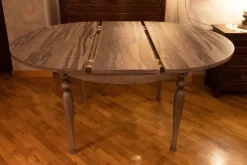 Tavolo Tavolo rotondo  Artigianale in laminato Allungabile