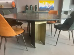 Tavolo Tavolo rotondo mirage Cantori in OFFERTA OUTLET -40%