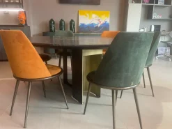 Tavolo Tavolo rotondo mirage Cantori in OFFERTA OUTLET -40%