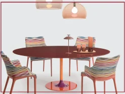 Tavolo Thierry xxl ovale Kartell in vetro Fisso scontato 43%