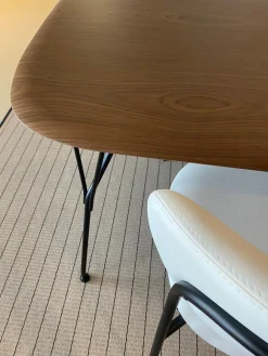 Tavolo Viscount of wood + sedie cozy connubia Kartell in legno Fisso