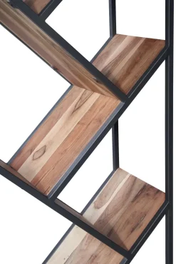 Vendita di libreria in ferro emetallo industrial design. Stile moderno, outlet etnico in offerta.