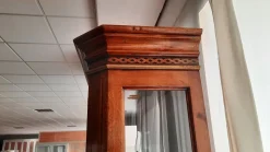 Vetrinetta 2034 Artigianale in legno a prezzo Outlet