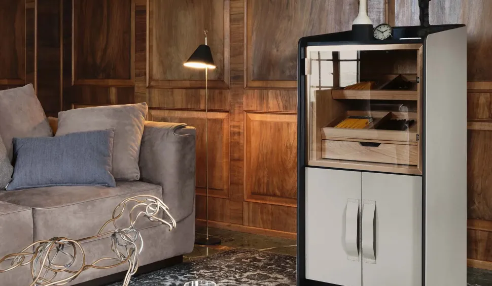 Vetrinetta modello Gentleman in stile design di Flou a PREZZI OUTLET approfittane ora!