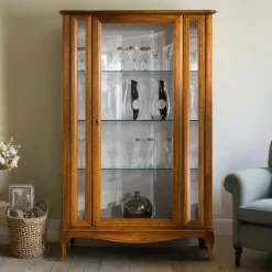 Vetrinetta Modello klauss Artigianale in legno a prezzo Outlet