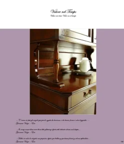 Vetrinetta Vetrina 2 ante Parlani in stile classico con forte sconto