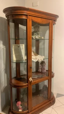 Vetrinetta Vetrina bifacciale Collezione esclusiva in stile classico con forte sconto